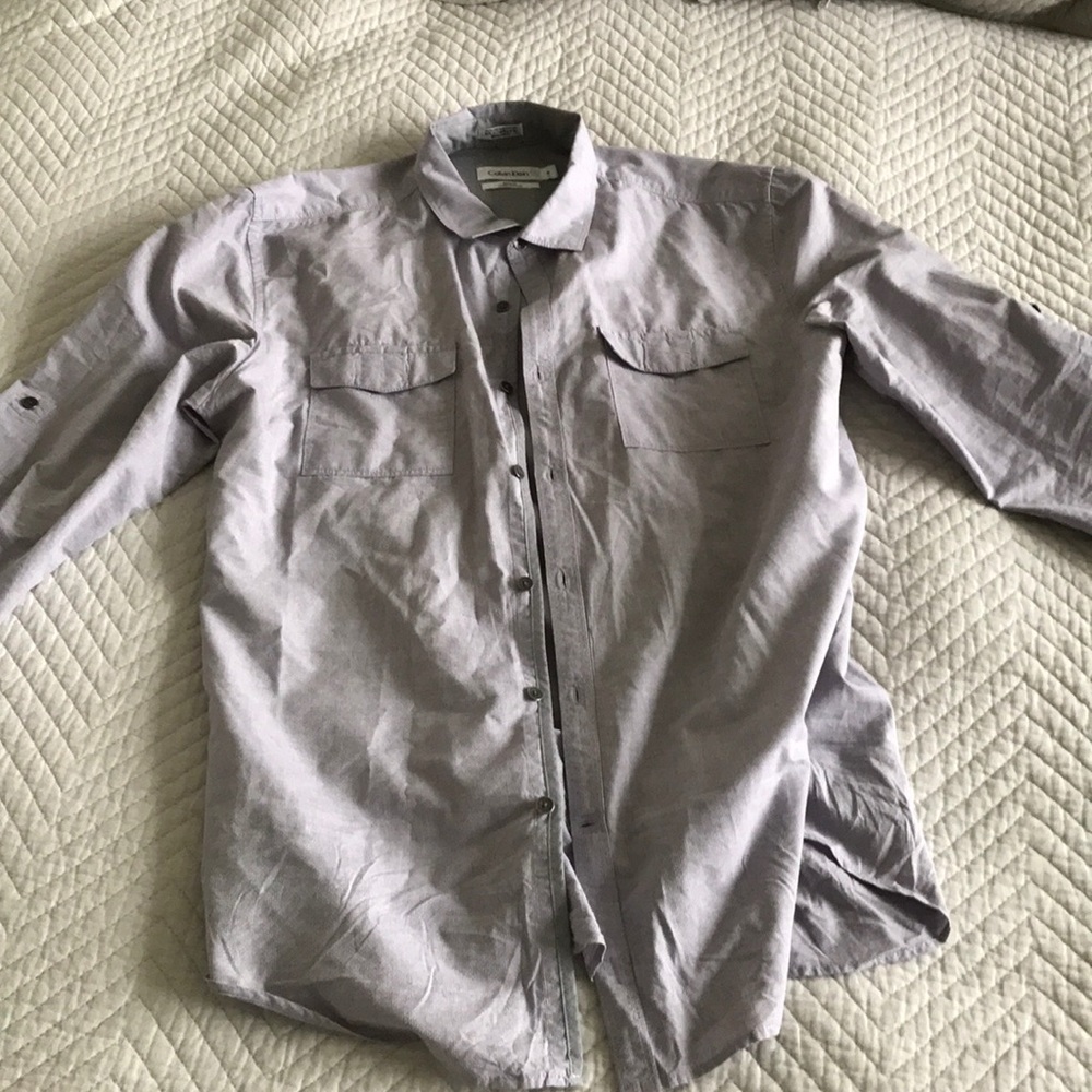 Light purple Calvin Klein shirt